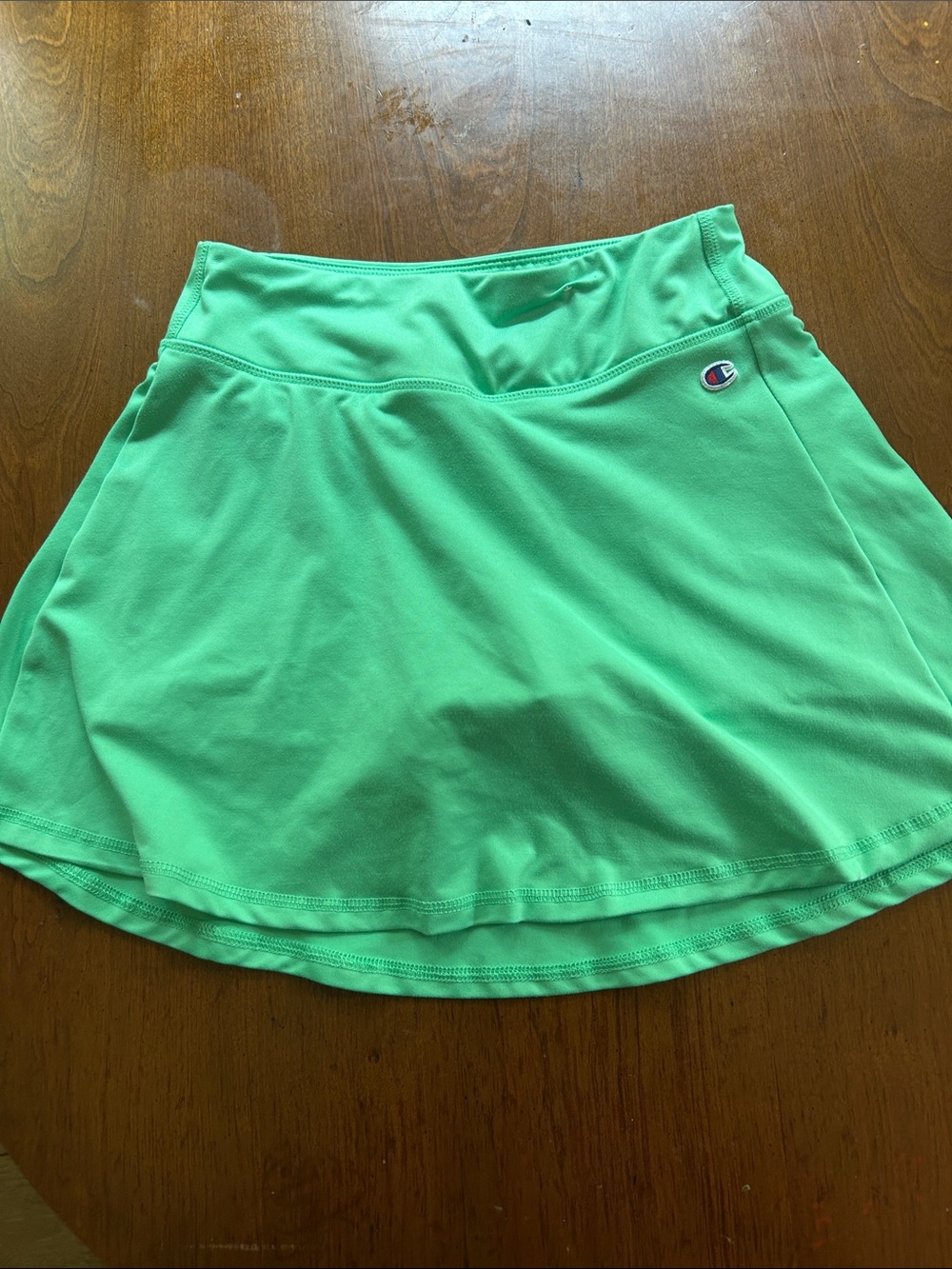 Champion Bright Mint Athletic Skort with Logo